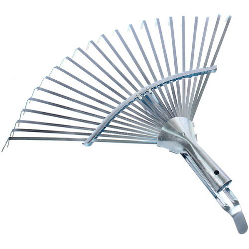 Грабли веерные пластинчатые оцинкованные 22 зуба 440420мм_3