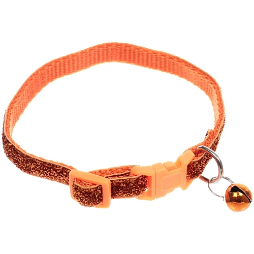 Ошейник с колокольчиком 11932см Zoo City-Блестящий БУМ микс цветов CC02 Ultramarine_3