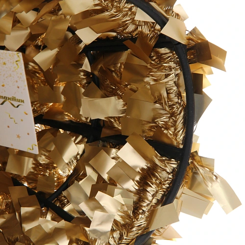 Елка декоративная TINSEL Волшебные переливы 50 см, Шампань_4