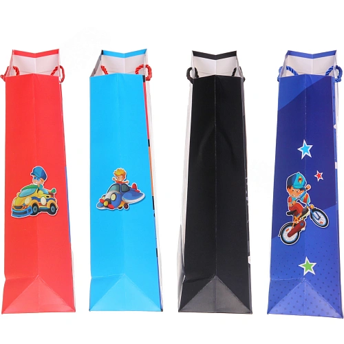 Пакет подарочный Весёлый транспорт 263210 см, микс_5