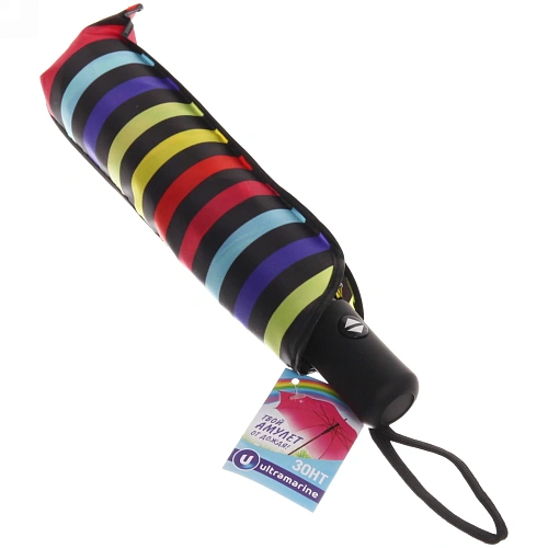 New Зонт женский автомат Ультрамарин - Антэра, микс 6 цветов, 8 спиц, d-108см, длина в слож виде 28см_16