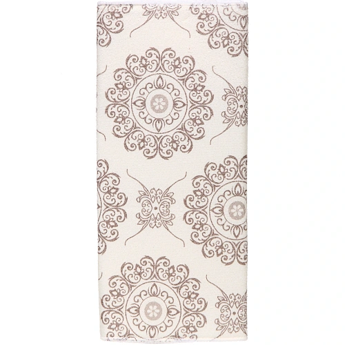 Коврик для сушки посуды 3850см Цветочный узор бежевый_3