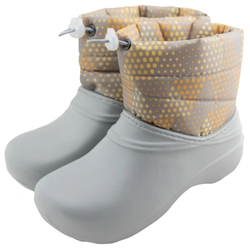 Полусапоги женские "СЭНДИ" (серо-оранжевый, 40)