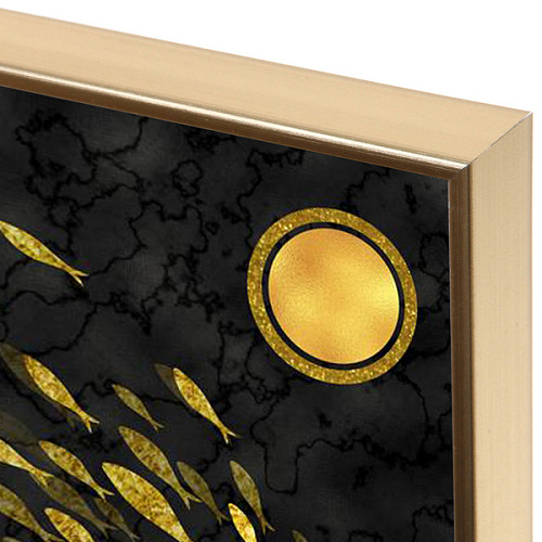 Картина интерьерная в раме ШАНТИ, рыбки, 1929см (термоусадочная пленка)_3