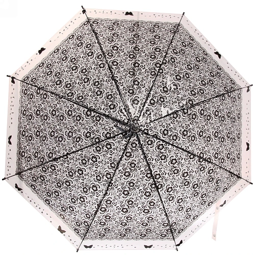 Зонт женский полуавтомат Амулет цвет микс, 8 спиц, d-110см, длина в слож виде 72см _19