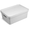 Коробка для хранения с крышкой "Фортуна" , цвет светло-серый, 38*28*15см С746ССЕР