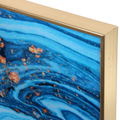 Картина интерьерная в раме ПАЛУМНА, золотые рыбки, 4060см (термоусадочная пленка)_3