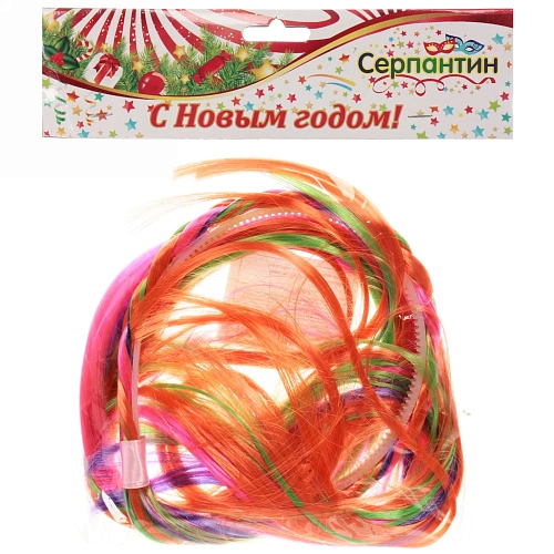 Ободок карнавальный с хвостами Королевские сказки 43 см, микс_6