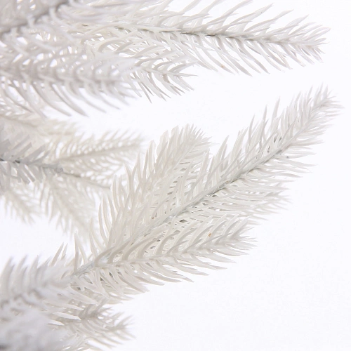 Ёлка Мальва 150 см, ПВХ, резина (301 веток), Белая_8