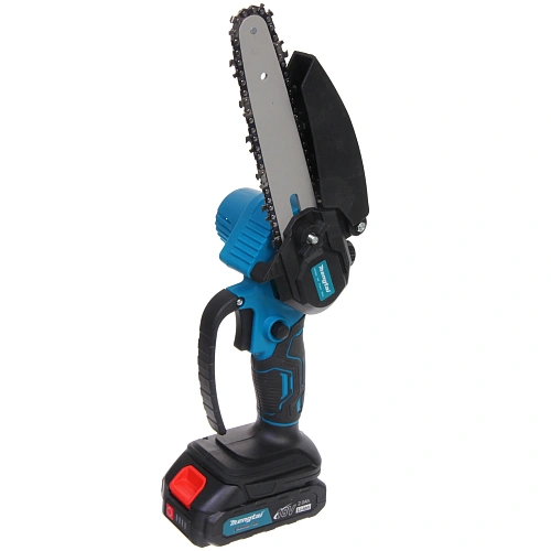 Набор пила цепная+секатор аккумуляторные Mengtai (18В, 2,0Ач Li-ion аккум 2шт, ЗУ 2 цепочки) MGT-4K_8