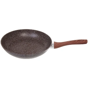 Сковорода "BAROLY" GRAY 26см индукционная с антипригарным покрытием, бакелитовая ручка 