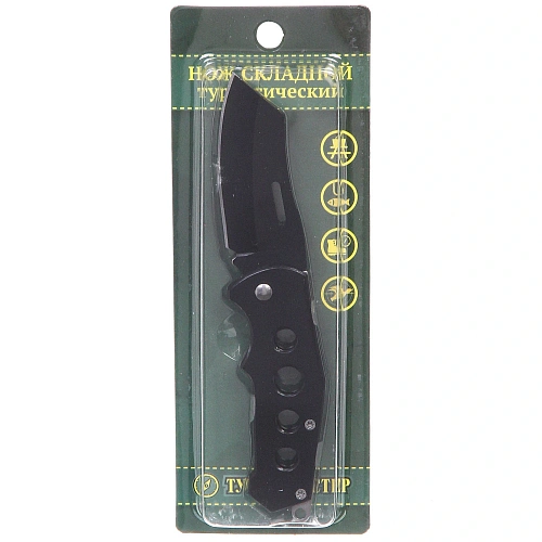 Нож универсальный ТУРИСТМАСТЕР, складной 155 см, блистер 868_11