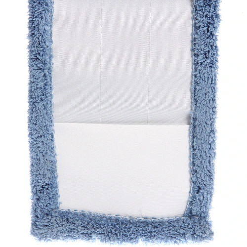 Сменная насадка для швабры микрофибра 40 см Селфи (65 гр) синяя_3