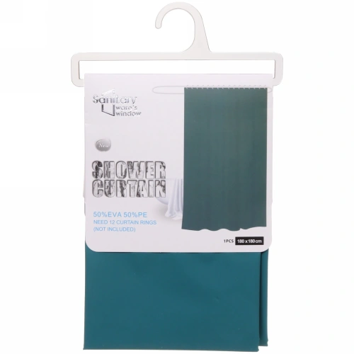 Штора для ванной EVA 180*180 "Лазурь" (без колец)