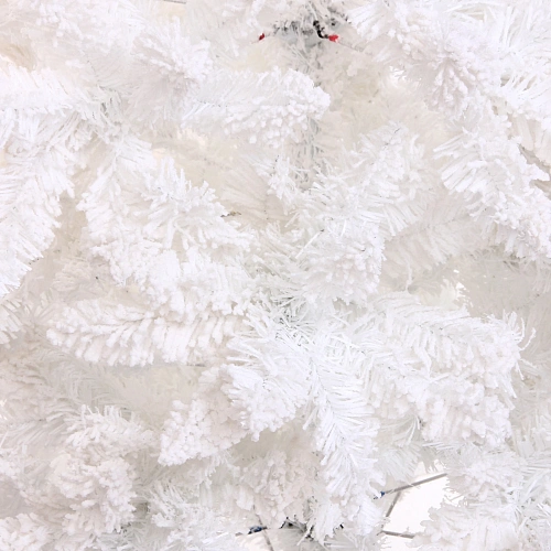 Ёлка Звон вьюги 180 см, ПВХ (786 веток), белый иней, Белый_6