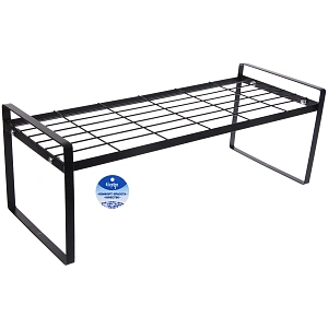 Полка металлическая универсальная "ФАНАДЕРО", цвет черный, 50.7*20.5*18.5см (лейбл)