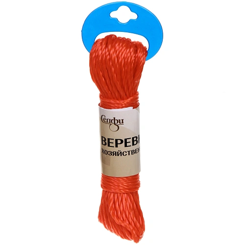 Веревка хозяйственная Селфи, 3 мм, 20 м, микс_5