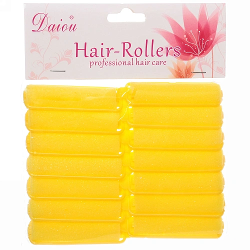 Бигуди поролоновые с зажимом 14шт, цвет микс, d=15мм_10