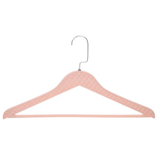 Плечики для одежды 2шт ФРАТТО, цвет пудровый, 4424см (Лейбл Селфи)_4