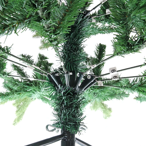 Ёлка Фьюжн 150 см, ПВХ, резина (420 веток)_5