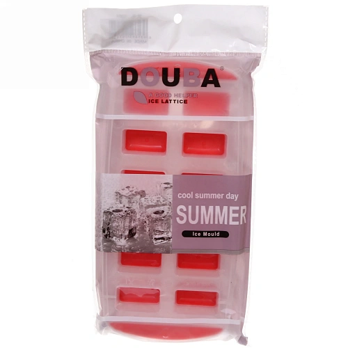 Форма для льда пластиковая с силиконом Кубики_6