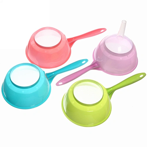 Воронка пластиковая с ситом 12см _6