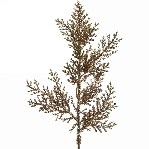 Ветка декоративная Блеск 25 см, Шампань_3