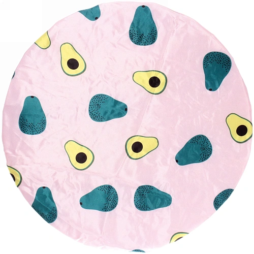 Шапочка для душа Ультрамарин - Bliss Авокадо, d-24 см (двухсторонняя, внутренний слой EVA)_6