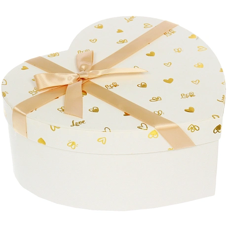 Коробка подарочная "Лучший подарок" 22*20*9 см, Белый