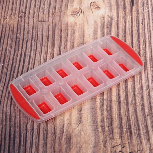 Форма для льда пластиковая с силиконом Кубики_3