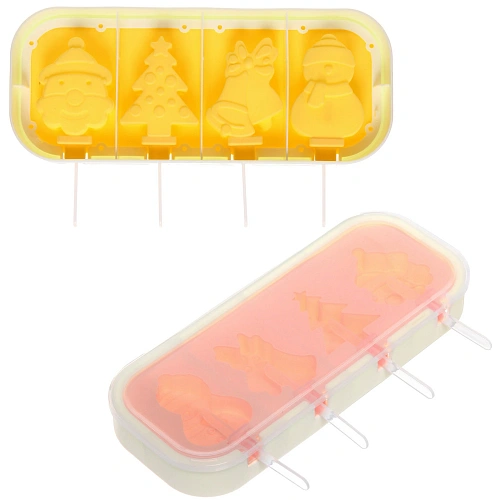 Форма силиконовая для льда Новогодний микс 23,5103см_3