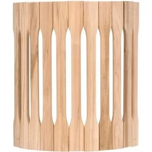 Абажур угловой "Hot Pot", липа, 31*10*27см