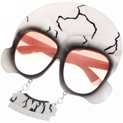 Очки карнавальные Зловещий череп, в ассортименте_7