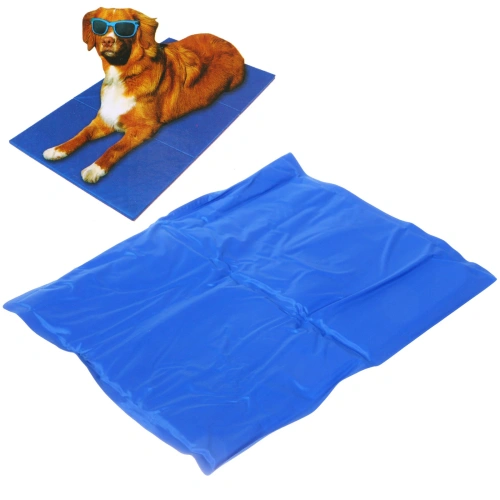 Матрас охлаждающий для собак и кошек "Место Бро", цвет синий, размер M, 40*50см