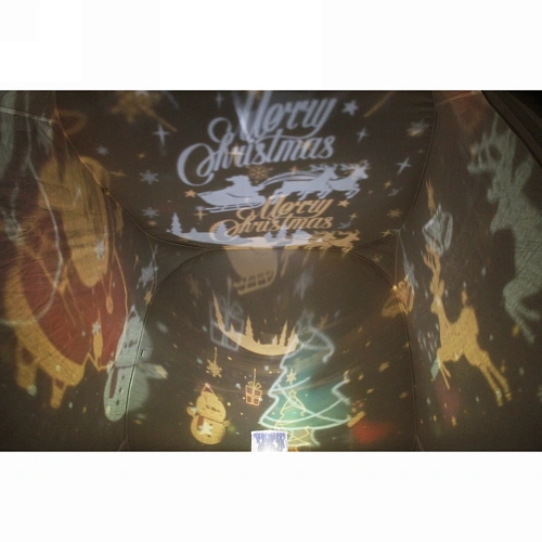 Светильник Диско-шар Fantasy - Ушки (в комплекте 6 картинок) 1314 см, 5 реж, батарейки 4хАAА, USB, RGB_39