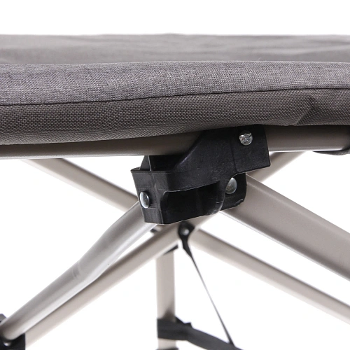 Раскладушка кемпинговая складная 1886641 см, серый_10