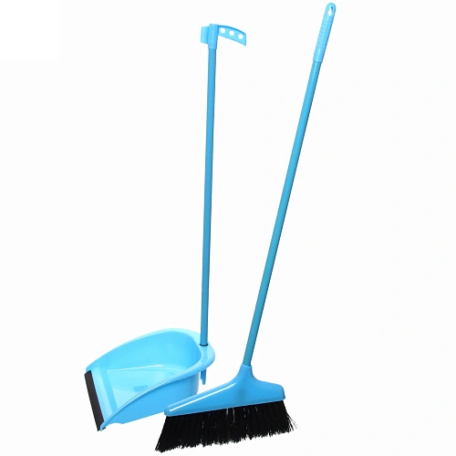 Набор для уборки, щетка для пола с совком Агата_5