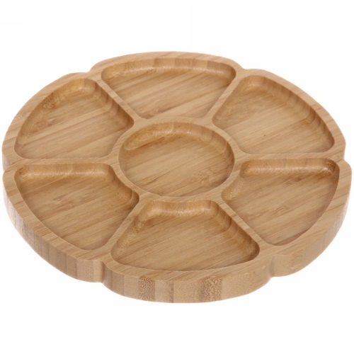 Менажница бамбуковая "SHEF" 19см 7секций