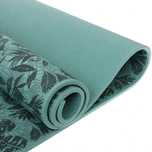 Коврик для йоги 8 мм 173х61 см Ритм с принтом ПВХ, в ассортименте_4