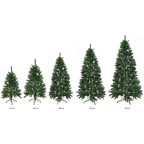Ёлка Альпийская 180 см, ПВХ  (490 веток)_6