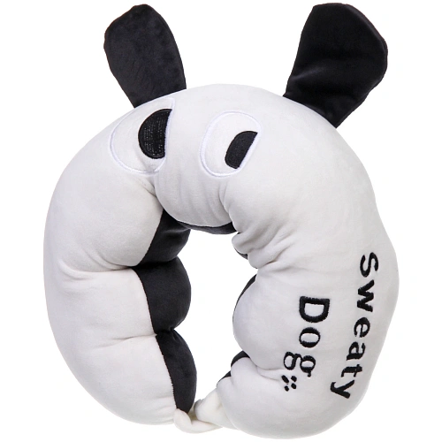 Подушка дорожная TRIP - Cutie, собака, цвет белый_3