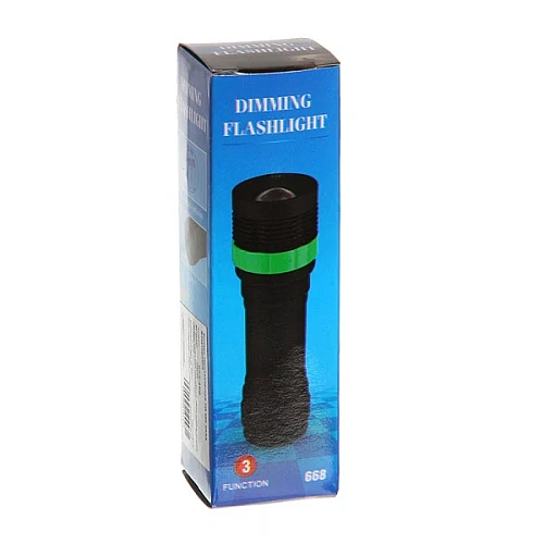 Фонарь туристический 1W 688 3AAA фокусировка_3