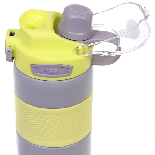 Термос 800мл Фитнесс, цвет серый _6