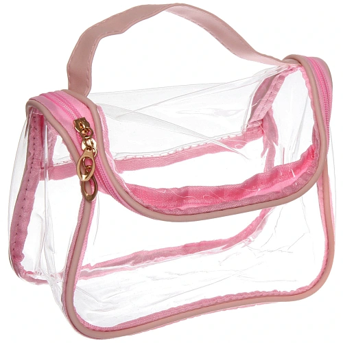 Косметички 2шт ФРАТЕЛЛИ, цвет цвет пудровый, 211215см (лейбл Ultramarin)_4