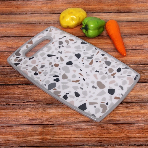 Доска разделочная пластиковая Stone 23371см Крошка светлая_3