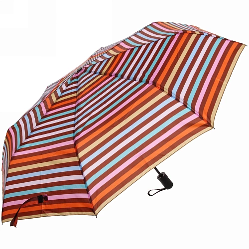 New Зонт женский автомат Ультрамарин - Антэра, микс 6 цветов, 8 спиц, d-108см, длина в слож виде 28см_8