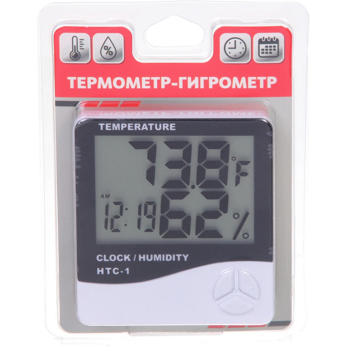 Термометр-гигрометр HTC-1 (-40 +50 С)