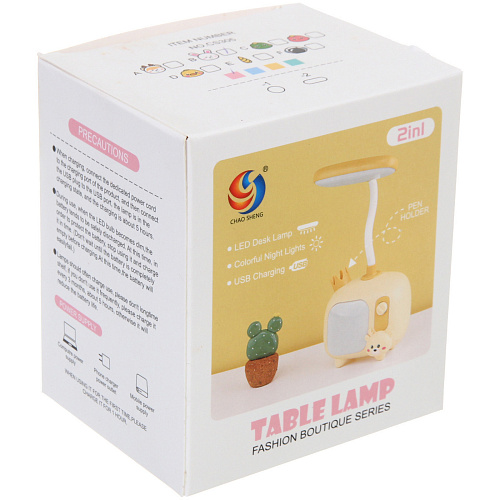 Настольная лампа Sweet - TV time LED, USB 06-42W 5V, Розовый_8