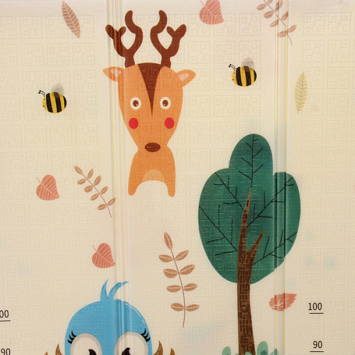 Коврик игровой 1802000,8 см Звери 2_7