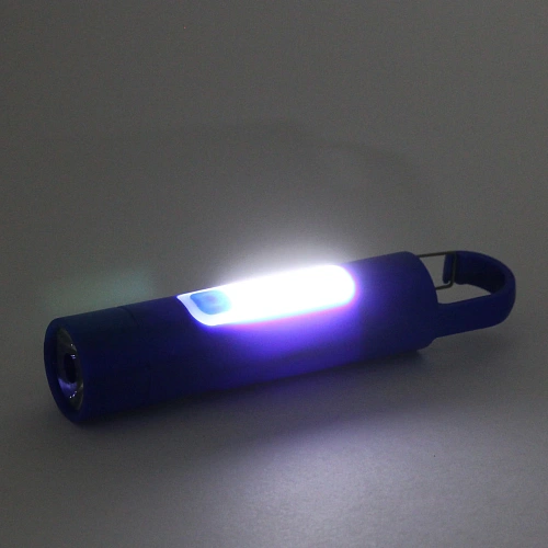 Фонарь ручной 4 режима 2LED, аккумуляторная батарея 800mAh USB 609_11